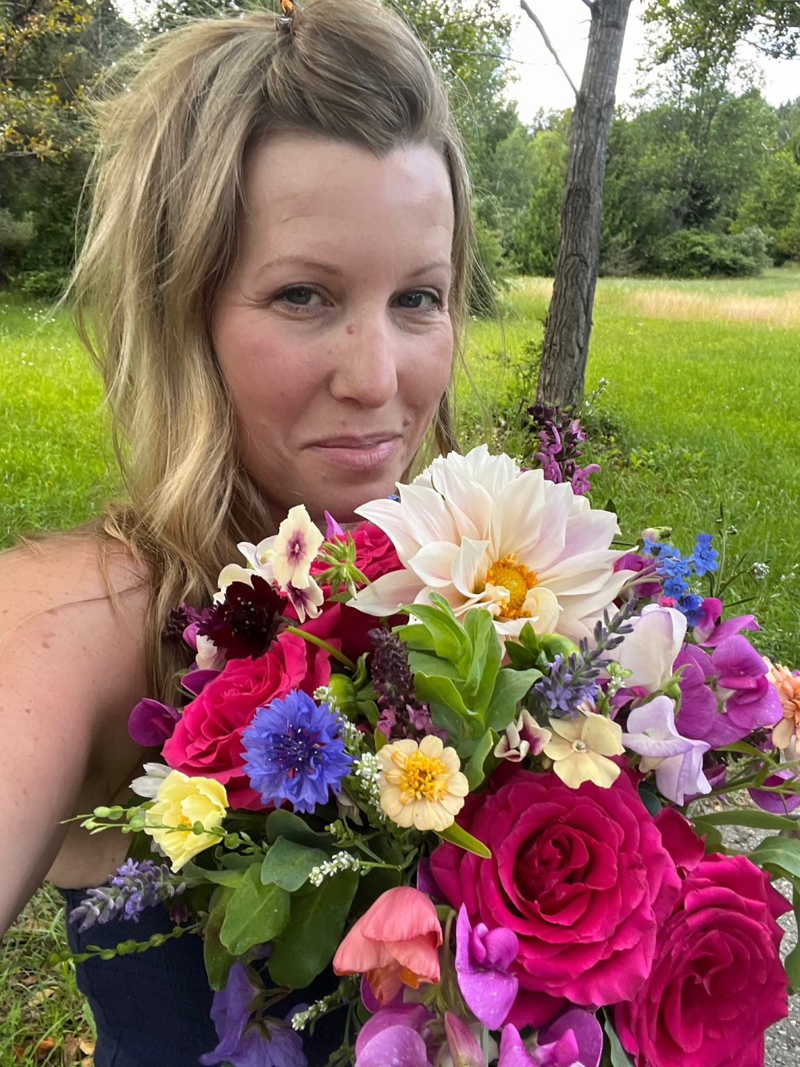 Fresh Bouquet Selfie.jpg